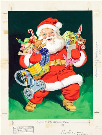 CARL BOBERTZ Santa with Presents.